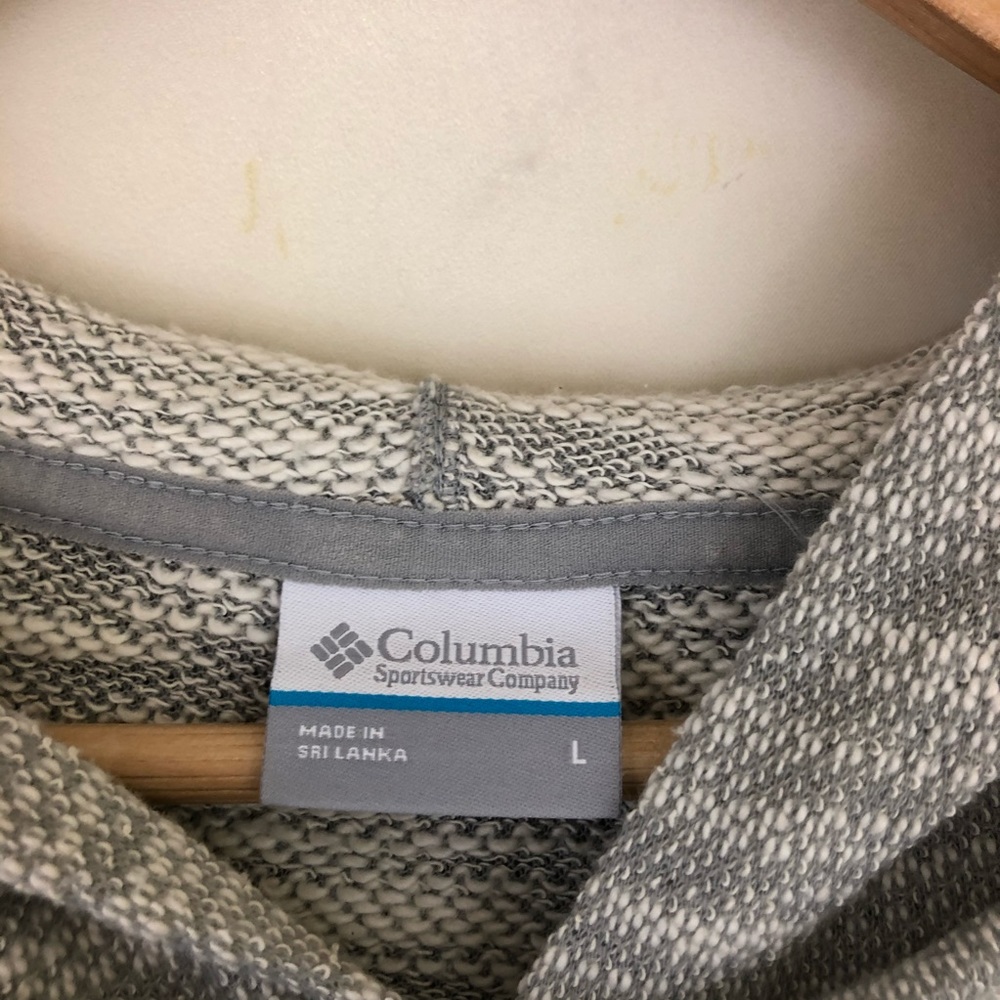 🌸SOLD🌸Columbia Marled Spacedye Hoodie in Grey. - Picture 3 of 6